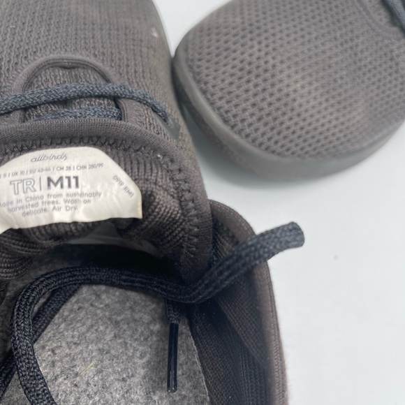 Allbirds Tree Runner Sneakers Gray Size 11M - Picture 12 of 12